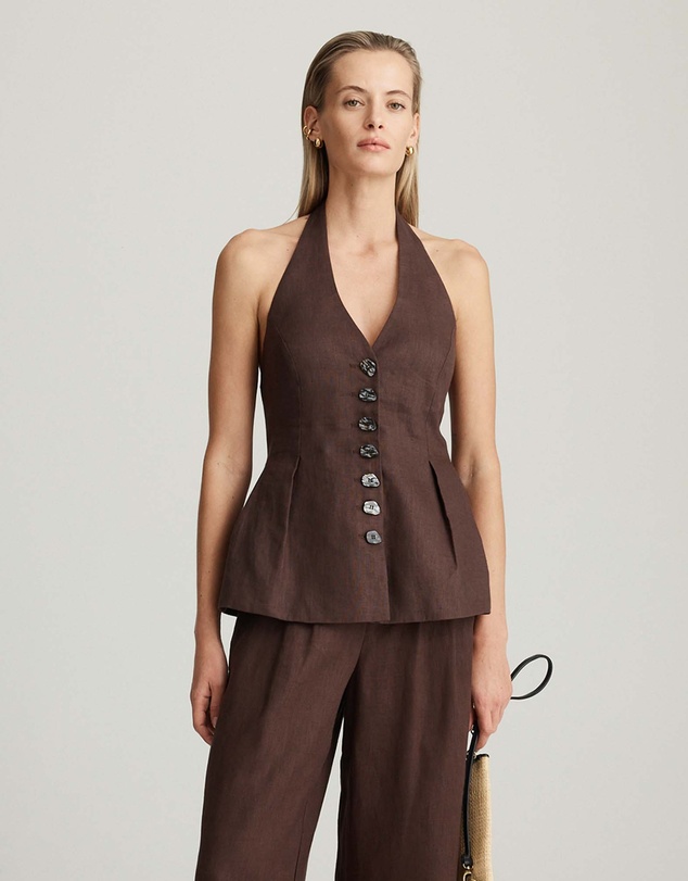 Mattir - Lucia Linen Vest