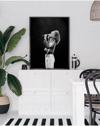 Olive et Oriel - Whitney Houston Art Print