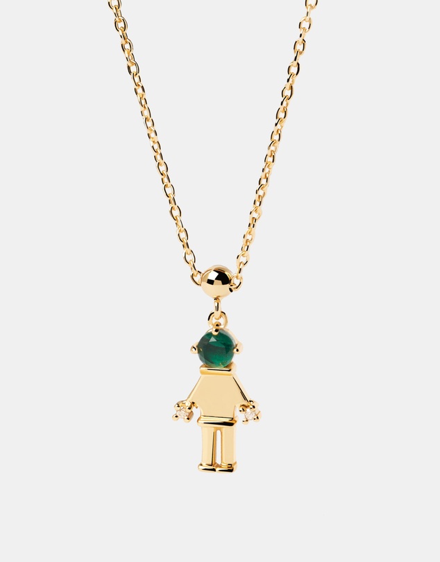 PDPAOLA - Girl & Boy Charm Necklace