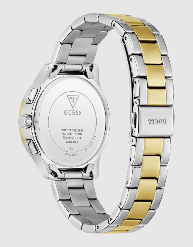 GUESS - GUESS Ladies 2-Tone Multifunction Watch