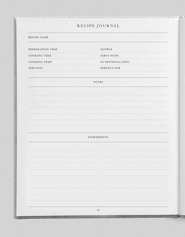 Write to Me - Recipes Journal Bundle