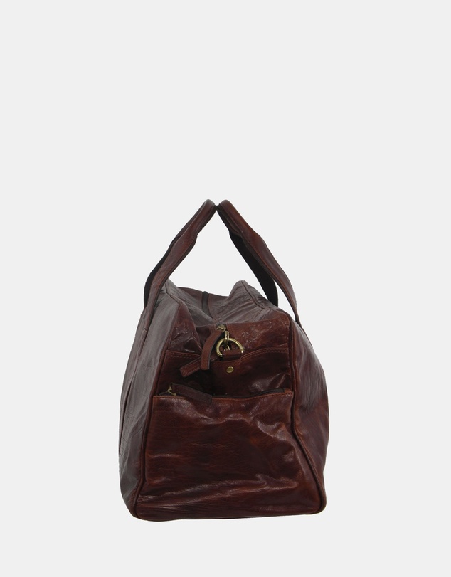 Pierre Cardin - Pierre Cardin Rustic Leather Business/Overnight Bag
