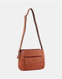 Milleni - Milleni Ladies Genuine Leather Cross-Body Bag