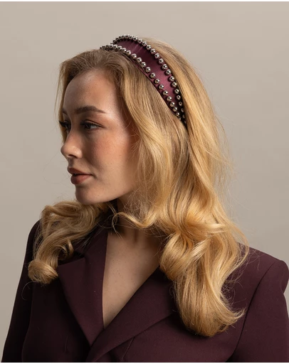 Morgan & Taylor - Raleigh Headband in Purple