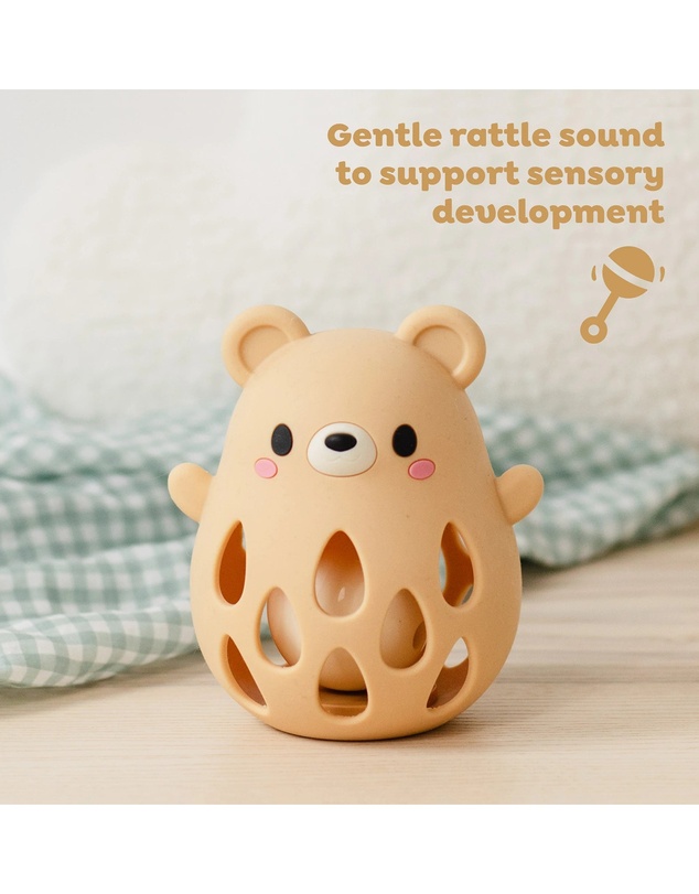 Tiger Tribe - Silicone Rattle - Bear