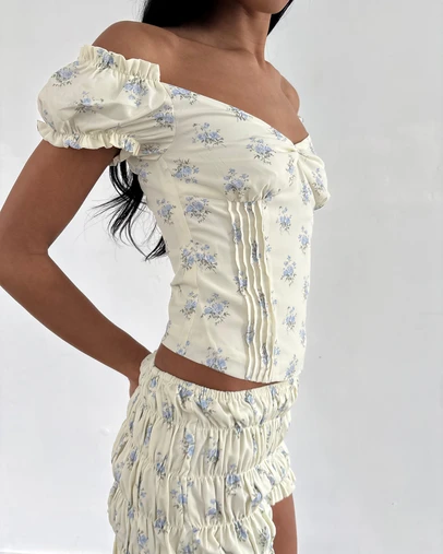 BY.DYLN - Zayla Ruffle Shorts