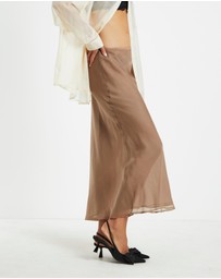 Alice In The Eve - Faye Sheer Midi Skirt