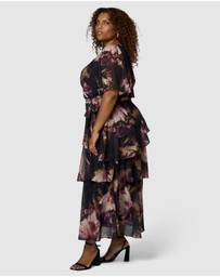 Pink Dusk by Curve Project - Hypnotic Maxi Dress