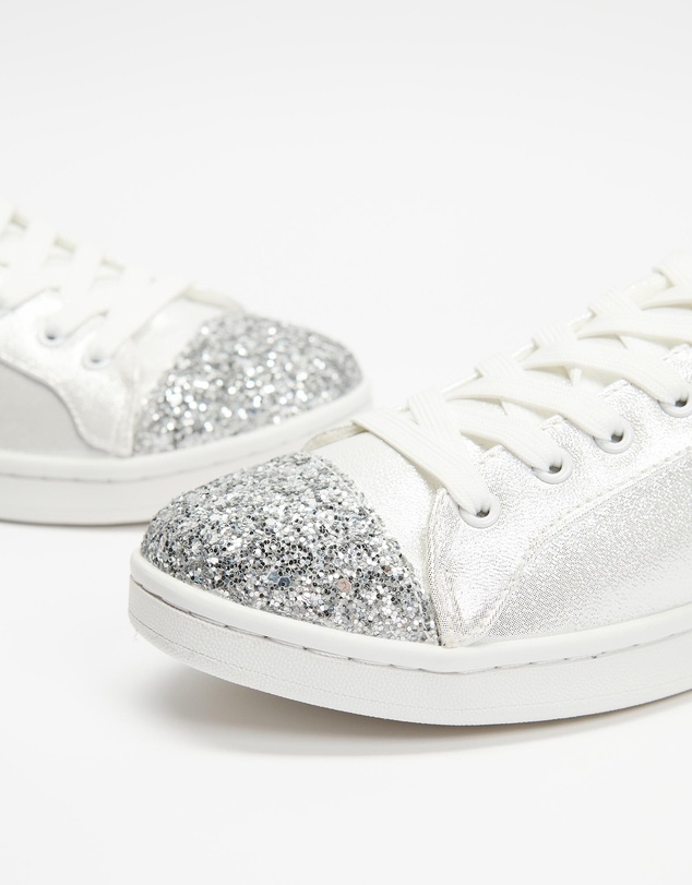 Holster - Stardust Glitter Sneaker - Pearl - Women's