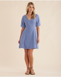 Amelius - Auguste Puff Sleeve Mini Dress