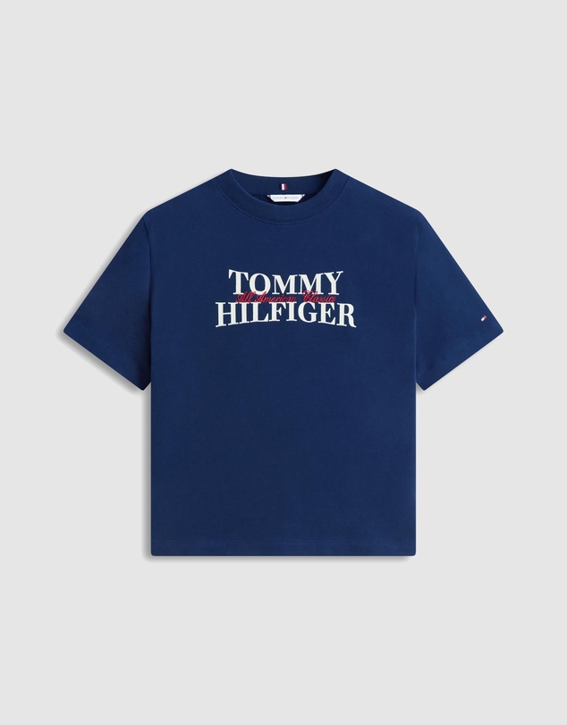 Tommy Hilfiger - Classic Flock Logo Relaxed T-Shirt