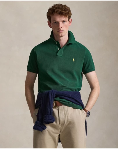Polo Ralph Lauren - Iconic Custom Slim Fit Mesh Polo