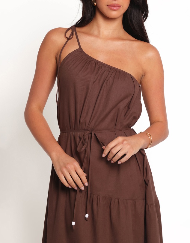 Petal & Pup - Hilde Maxi Dress - Chocolate