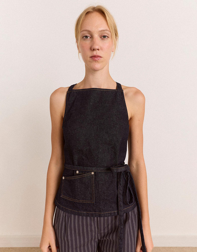 Damson Madder - Annabelle Apron Top