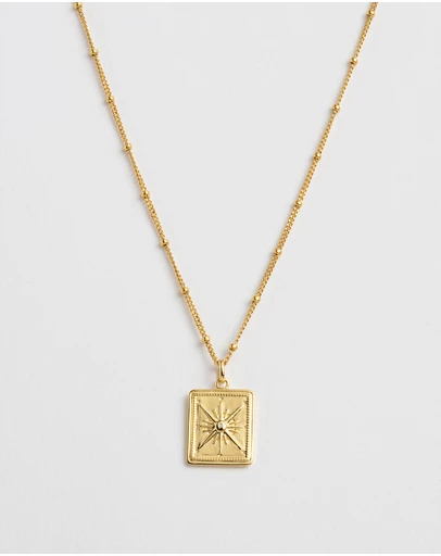 Kirstin Ash - True North Coin Necklace