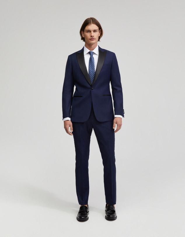 Oxford - Dinner Suit Jacket With Peak Lapel