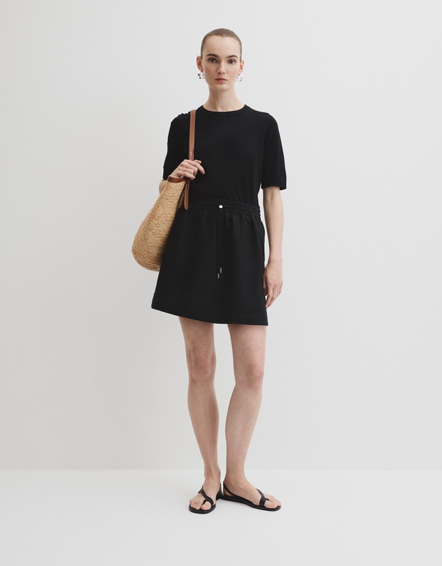 Country Road - Pull On Linen Skirt