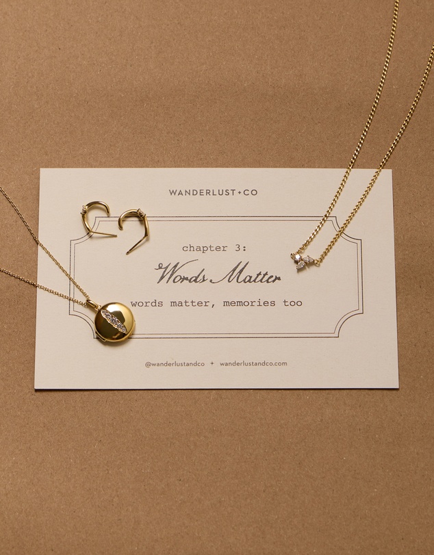 Wanderlust + Co - Flow Diamante 14K Gold Vermeil Earrings