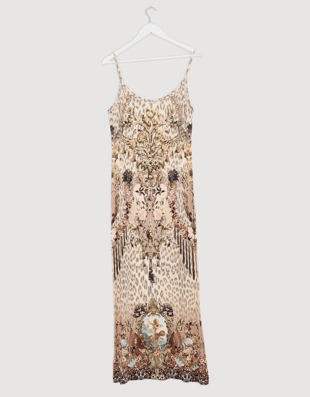 Revibe - Repaired Camilla Jersey Strappy Dress - AU 12