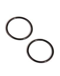 Lovisa - Matte Black Surgical Steel 10mm Sleeper Earrings