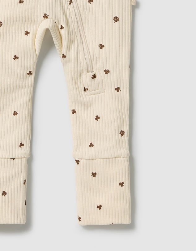 Wilson & Frenchy - Organic Zipsuit With Feet - Babies