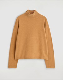 COS - Chenille Funnel-Neck Jumper