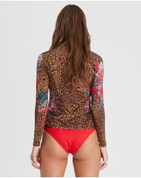 Aqua Blu Australia - Poppy Lyla Rash Guard