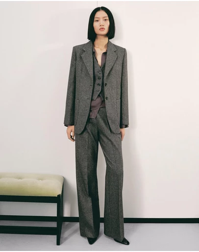 M.N.G - Speckled Wool Trousers