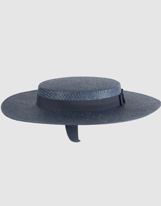 Max Alexander - Navy Boater Hat