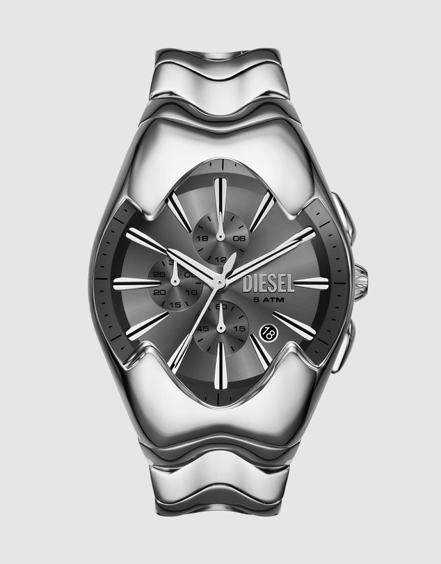 Diesel - Mercurial Silver Tone Chronograph Watch