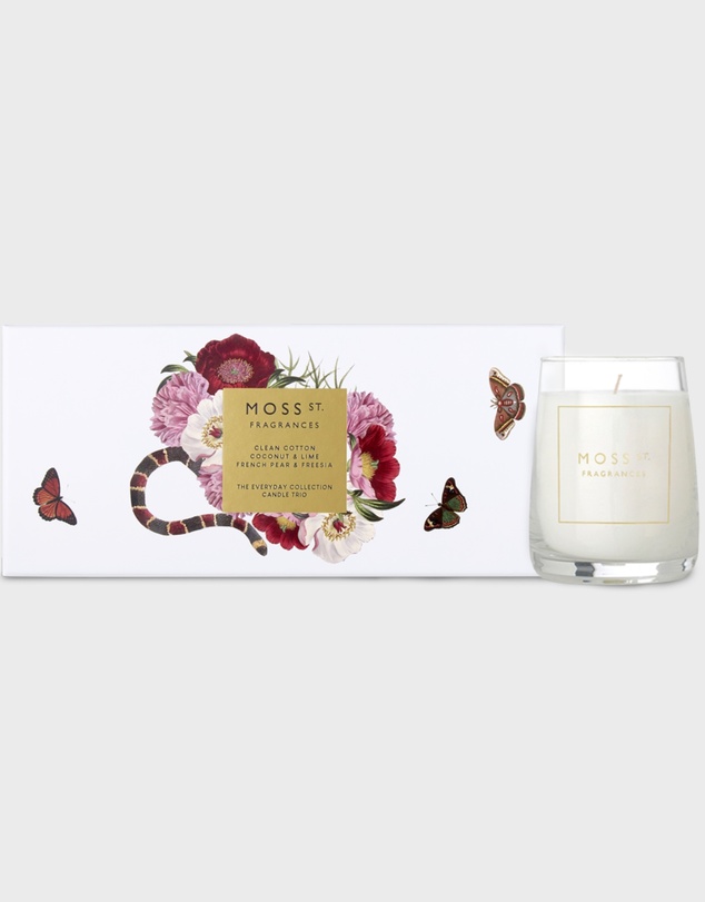 Moss St Fragrances - The Everyday Collection Mini Candle Trio