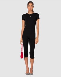 EDIKTED - Capri Open Back Jumpsuit