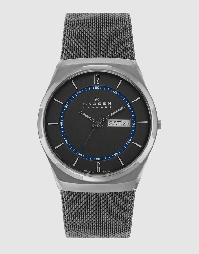 Skagen - Skagen Melbye Titanium Charcoal Watch SKW6078