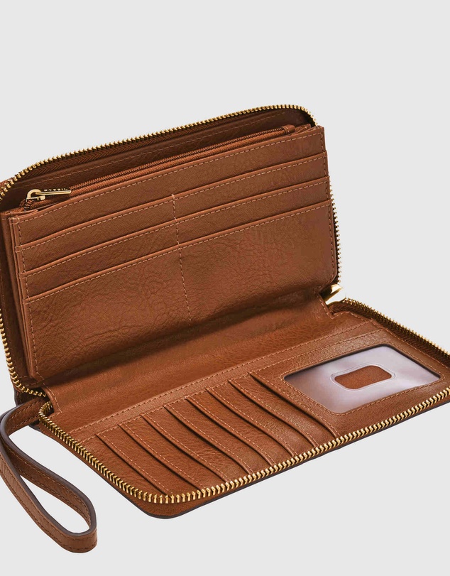 Fossil - Liza Brown Clutch