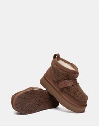 EVERAU - EverAU Ugg Short Maphie Cow Suede Upper UGG Boots