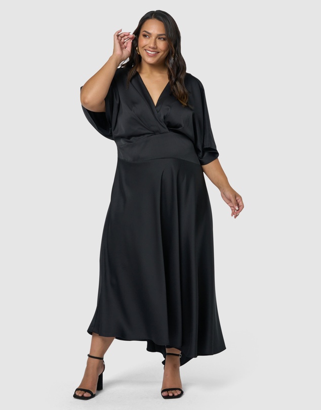 Pink Dusk by Curve Project - My Boo Midi Dress