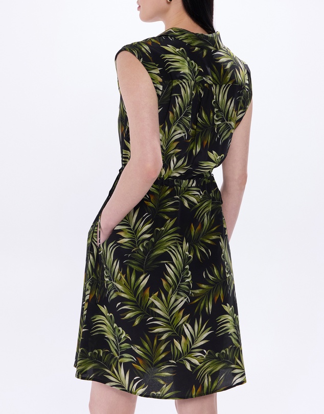 Marcs - Leaf The City Silk Dress