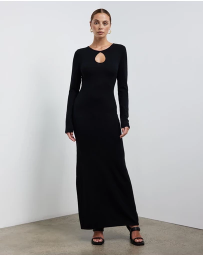 Sofia Irina - Knit Key Hole Dress