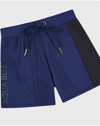 Aqua Blu Kids - Building Blocks Lycra Swim Shorts - Teens
