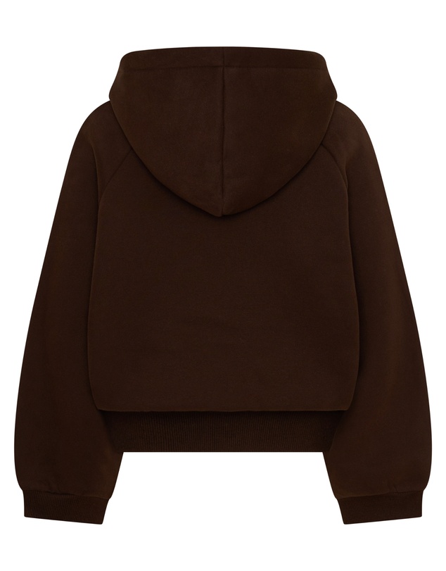 SSAINT - Kids Tonal Hoodie Chocolate