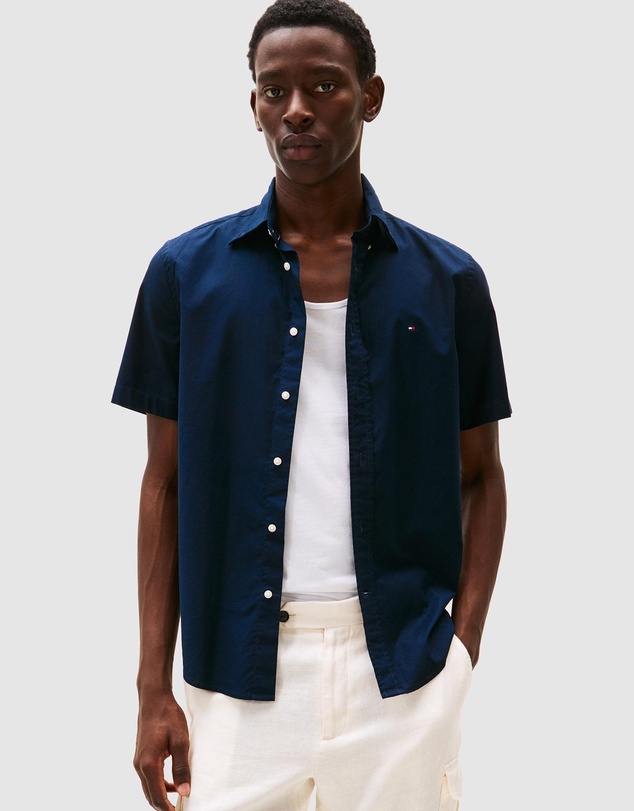 Tommy Hilfiger - Flex Poplin Solid Shirt