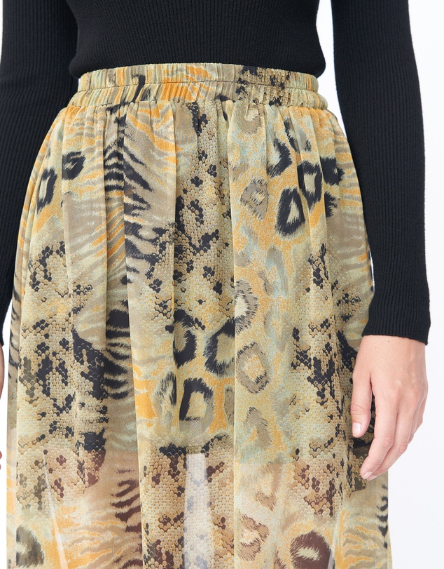 Amelius - Leonie Animal Print Skirt