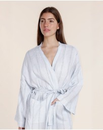 Gingerlilly - Rosalind Linen Robe