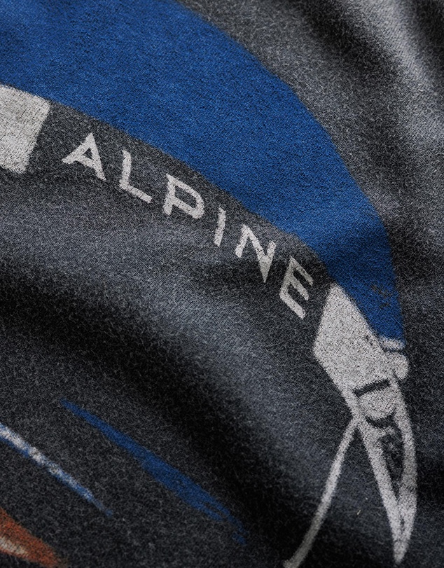 Duke + Dexter - Alpine Formula One Team Helmet Washed Black T-Shirt