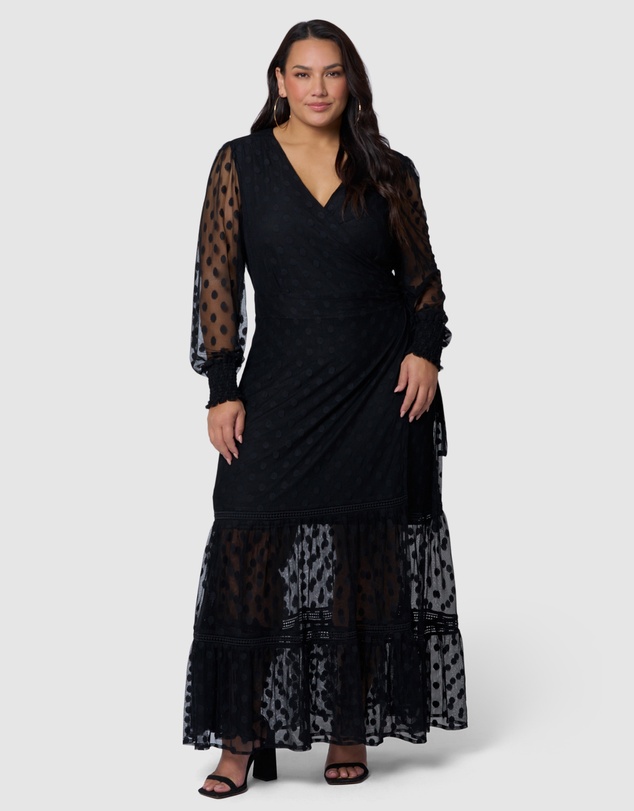 Pink Dusk by Curve Project - Secret Obsession Maxi Dress