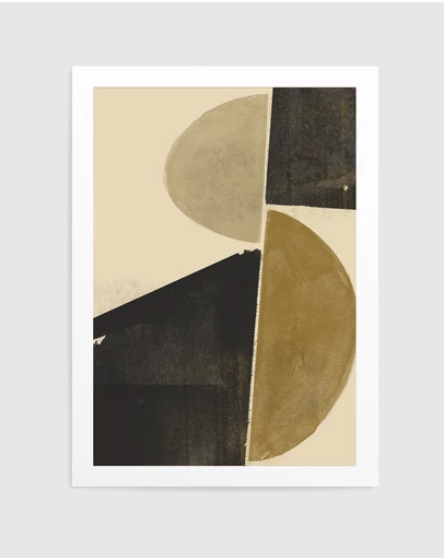 Olive et Oriel - Interaction Balance No.2 by The Miuus Studio Art Print