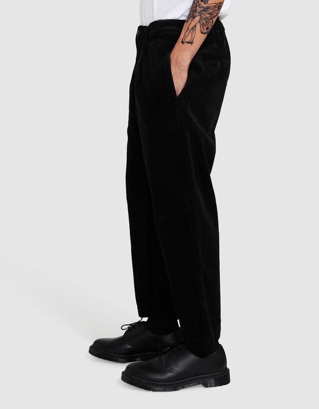 Black Noise White Rain - Cross Cord Pants