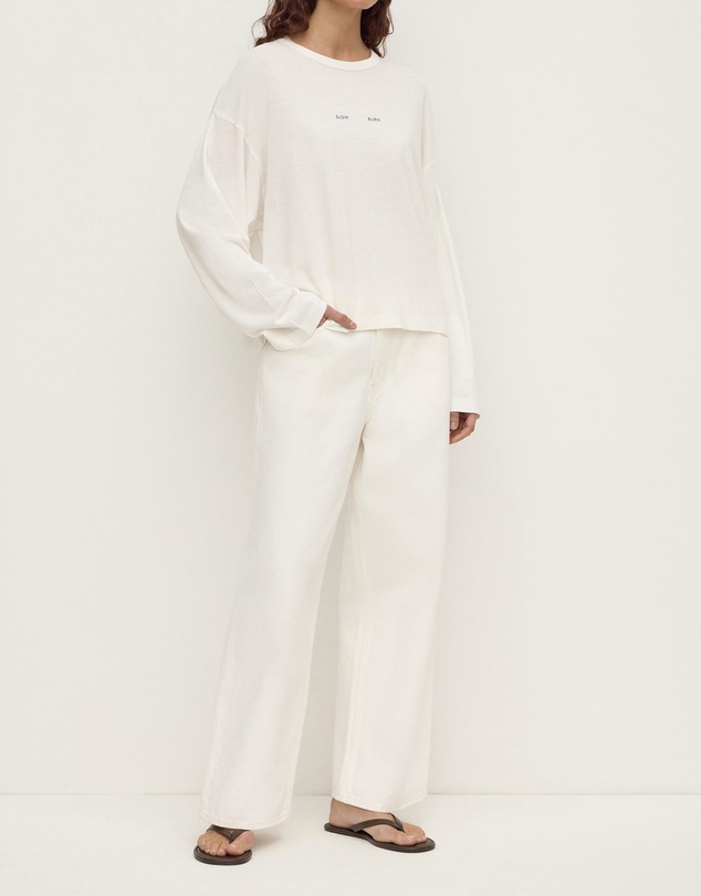 Assembly Label - Slow Burn Wide Long Sleeve Tee