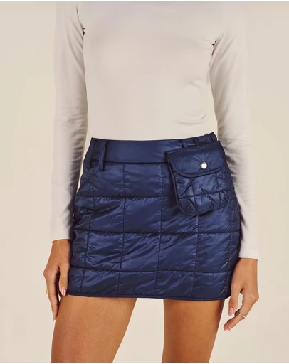 Malbon - Kita Quilted Skirt