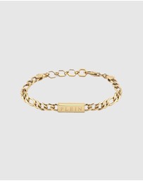 Philipp Plein - Plein Icon Chain Gold-Tone Bracelet